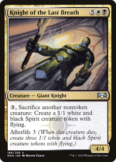 Knight of the Last Breath - Foil
