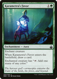 Karametra's Favor - Foil