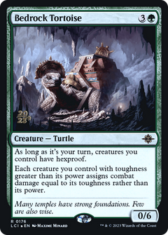 Bedrock Tortoise (0176) (Prerelease) - Foil