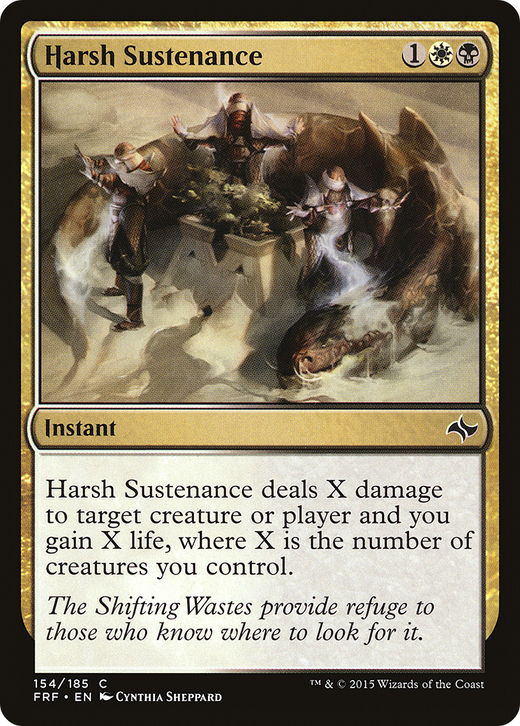 Harsh Sustenance - Foil