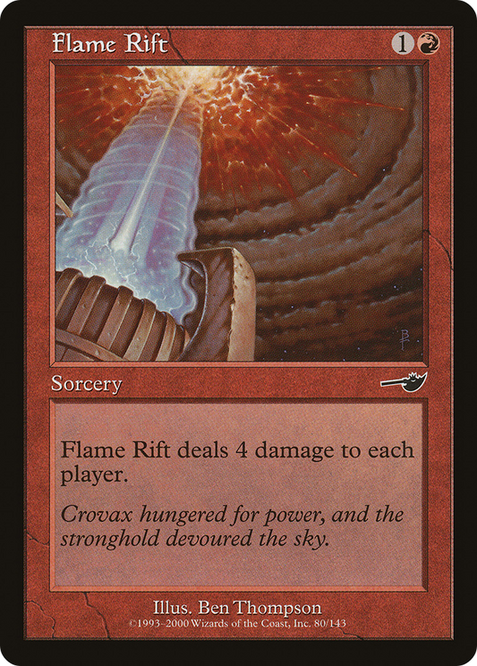 Flame Rift - Foil