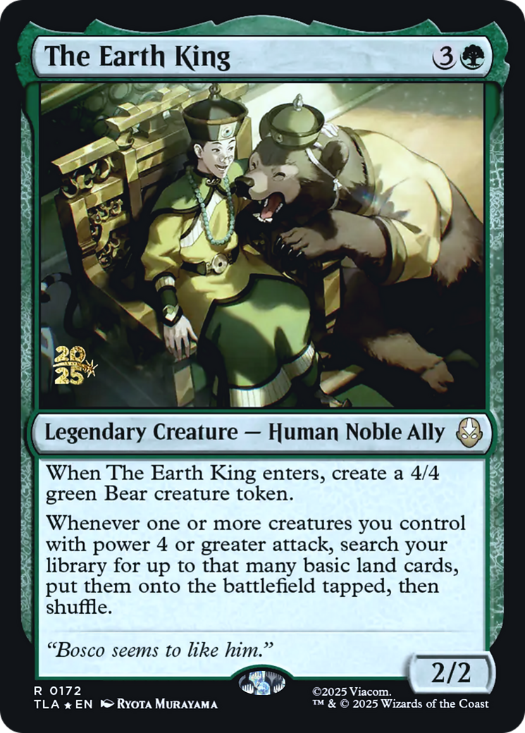The Earth King (0172) (Prerelease) (PTLA) - Foil