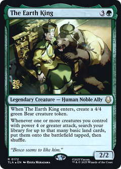The Earth King (0172) (Prerelease) (PTLA) - Foil