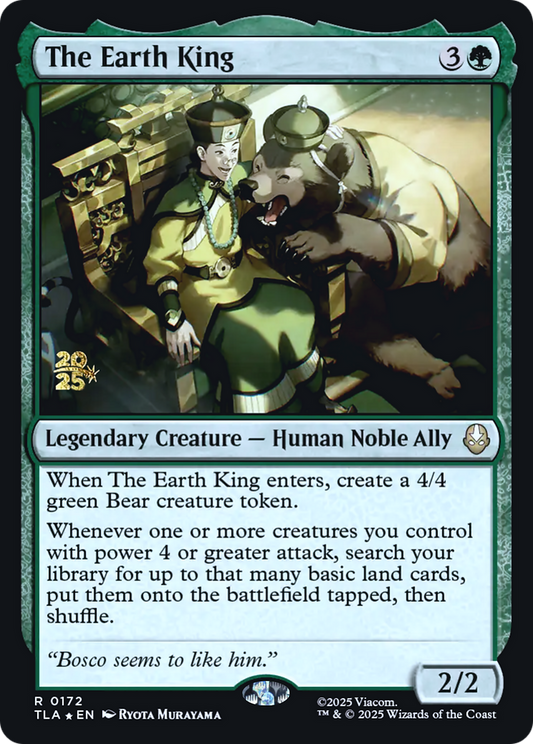 The Earth King (0172) (Prerelease) (PTLA) - Foil