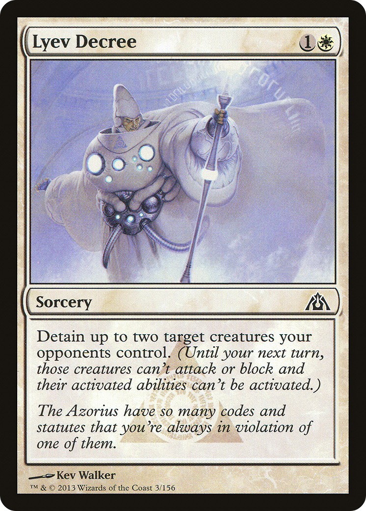 Lyev Decree - Foil