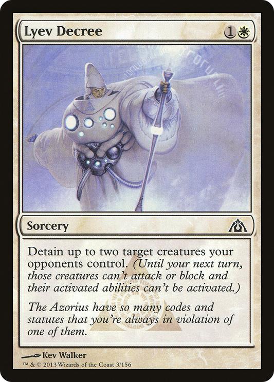Lyev Decree - Foil