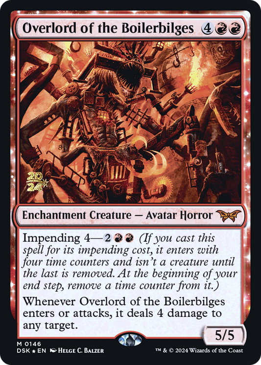 Overlord of the Boilerbilges (0146) (Prerelease) - Foil