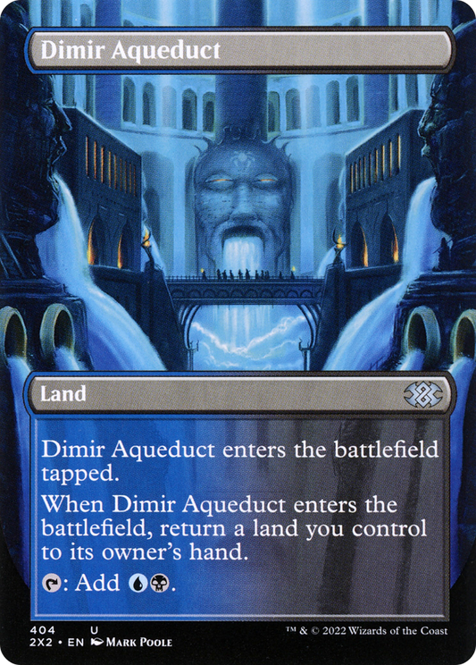 Dimir Aqueduct (404) (Borderless) - Foil