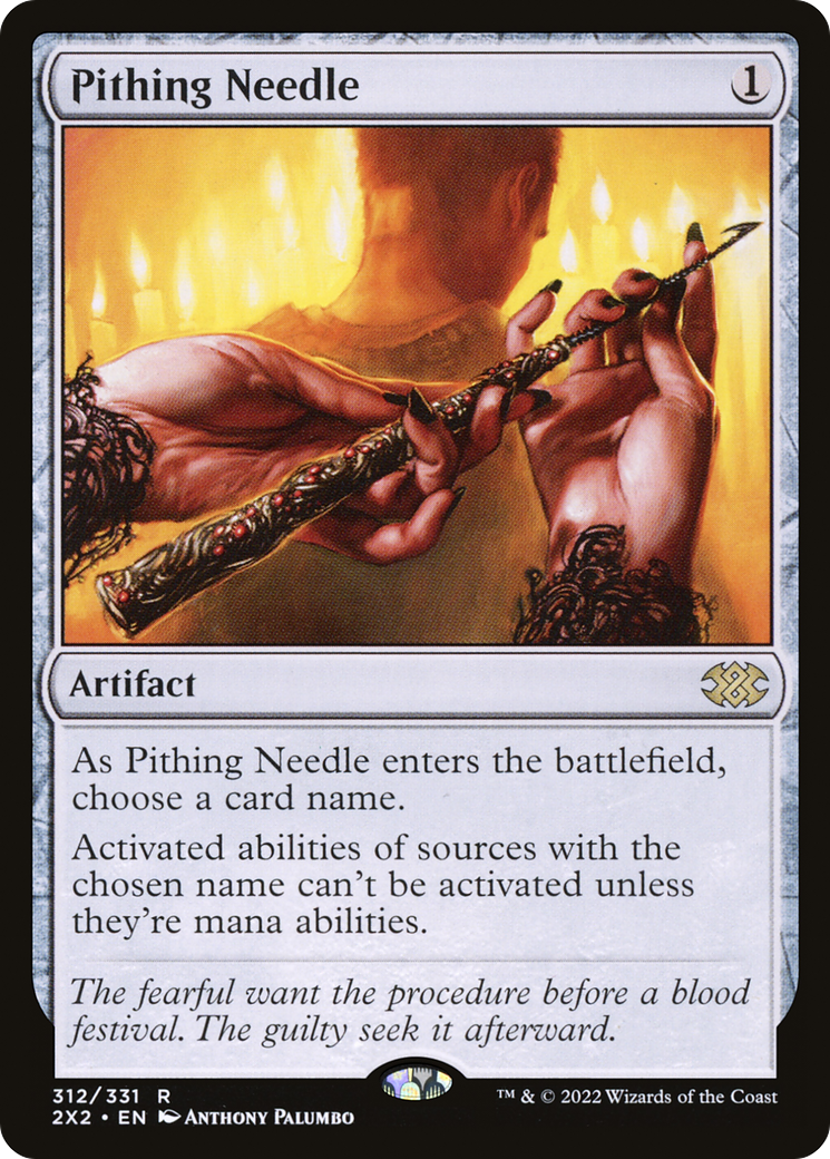 Pithing Needle - Foil