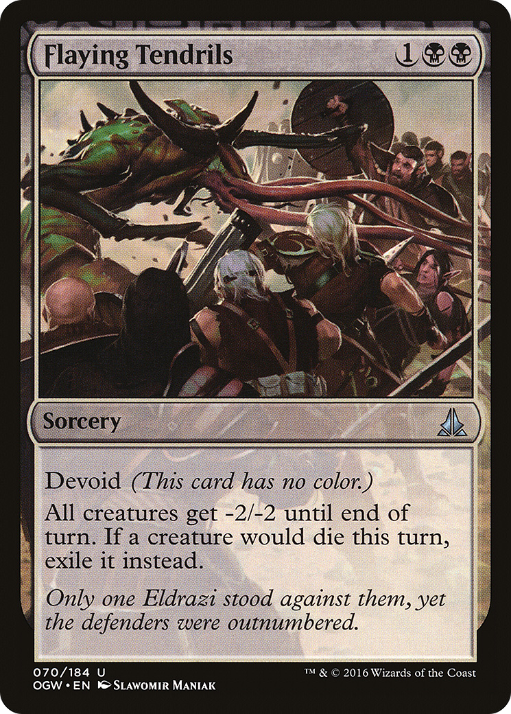 Flaying Tendrils - Foil