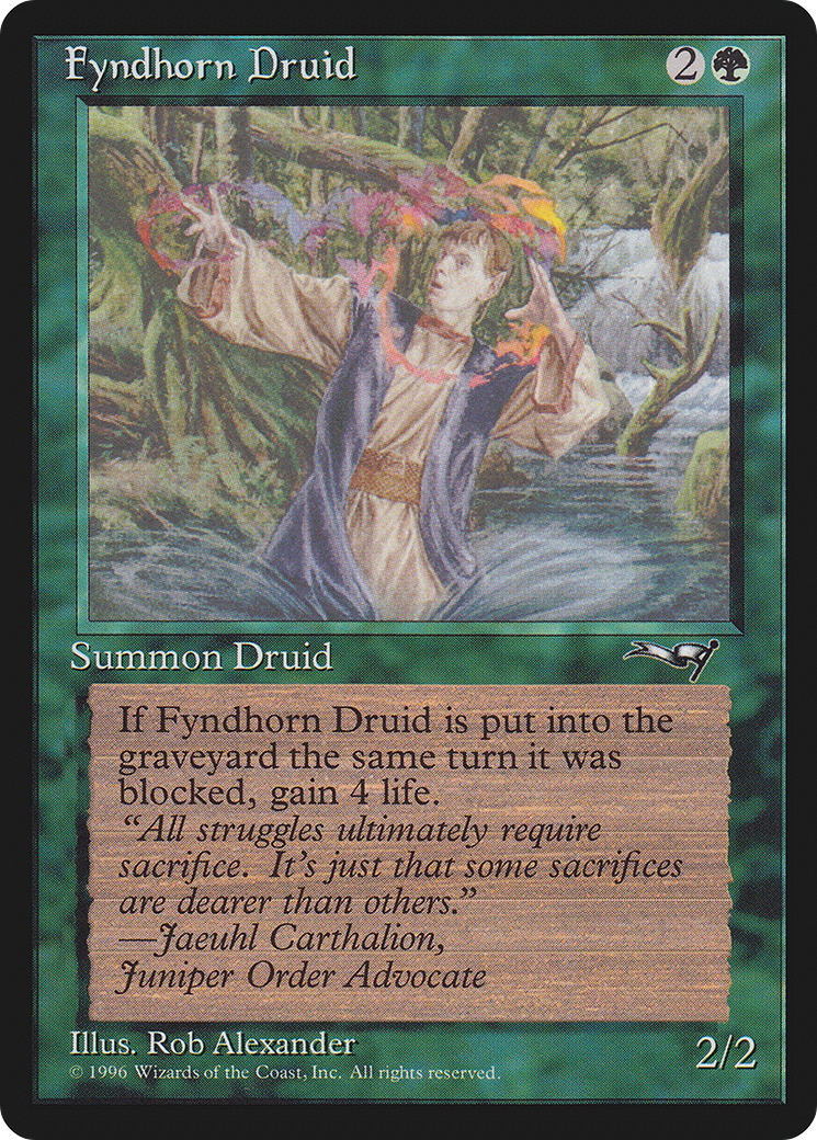 Fyndhorn Druid (Facing Left)