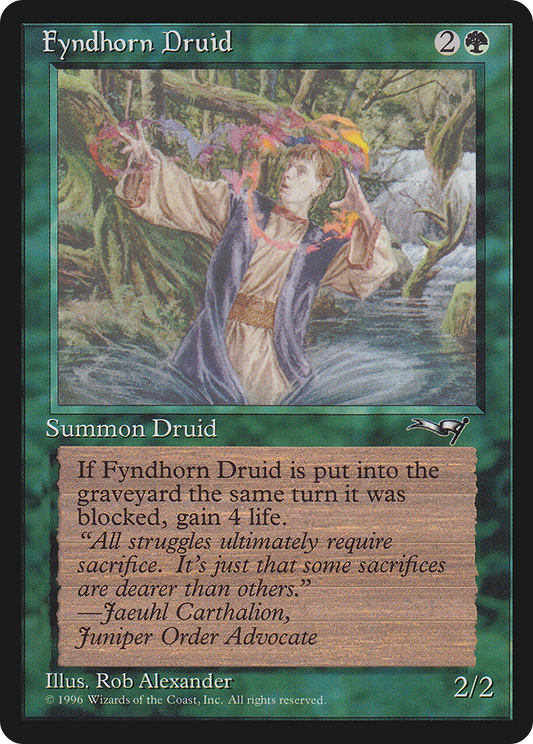 Fyndhorn Druid (Facing Left)