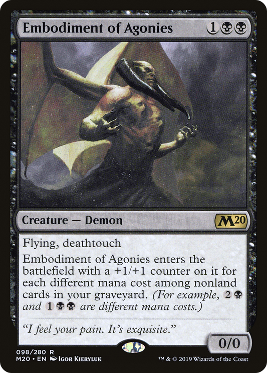 Embodiment of Agonies - Foil