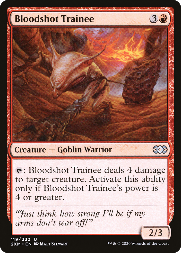 Bloodshot Trainee - Foil