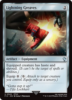 Lightning Greaves - Surge Foil