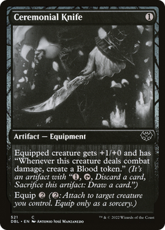 Ceremonial Knife - Foil