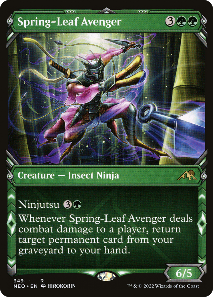 Spring-Leaf Avenger (349) (Showcase) - Foil