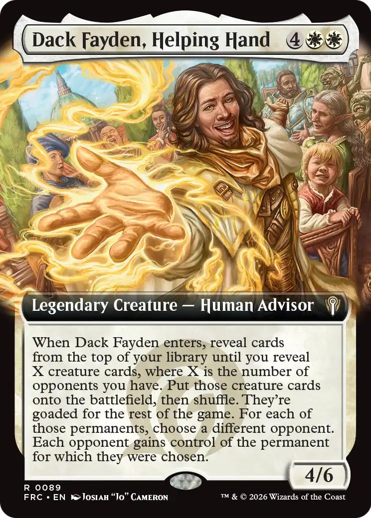 Dack Fayden, Helping Hand (0089) (Extended Art) (FRC)