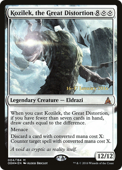 Kozilek, the Great Distortion (004) (Prerelease) - Foil