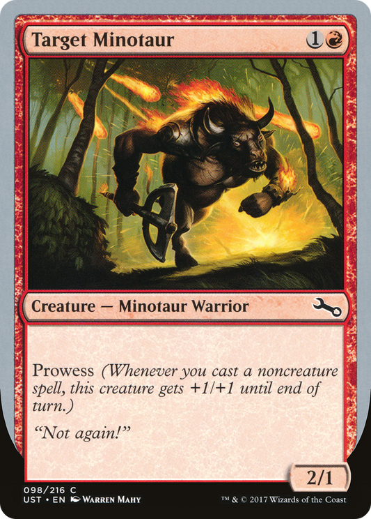Target Minotaur (Fire)