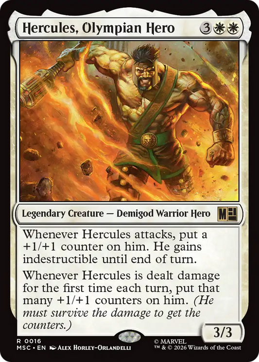 Hercules, Olympian Hero (MSC) - Surge Foil