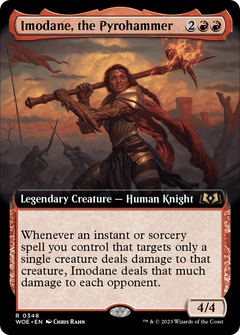 Imodane, the Pyrohammer (0348) (Extended Art) - Foil