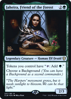 Jaheira, Friend of the Forest (237) (Prerelease) - Foil