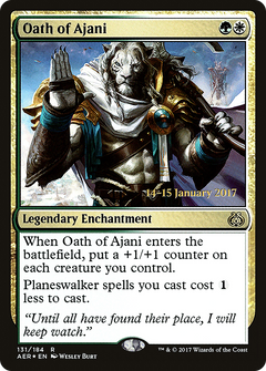 Oath of Ajani (131) (Prerelease) - Foil