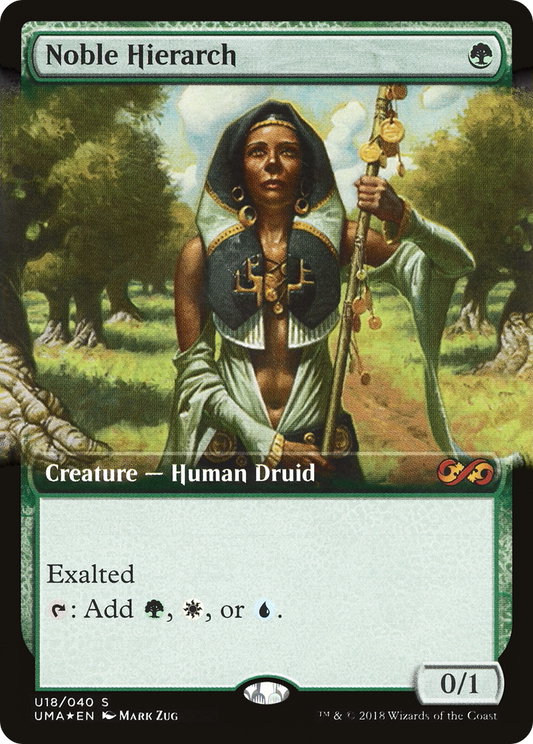 Noble Hierarch (U18) (Extended Art) - Foil