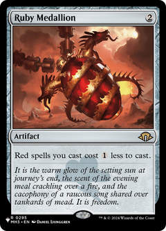 Ruby Medallion (0295) (PLST)