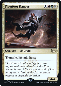 Fleetfoot Dancer (188) (Prerelease) (PSNC) - Foil
