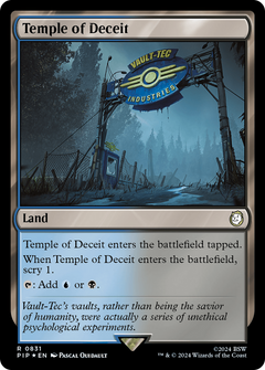 Temple of Deceit (0831) - Surge Foil