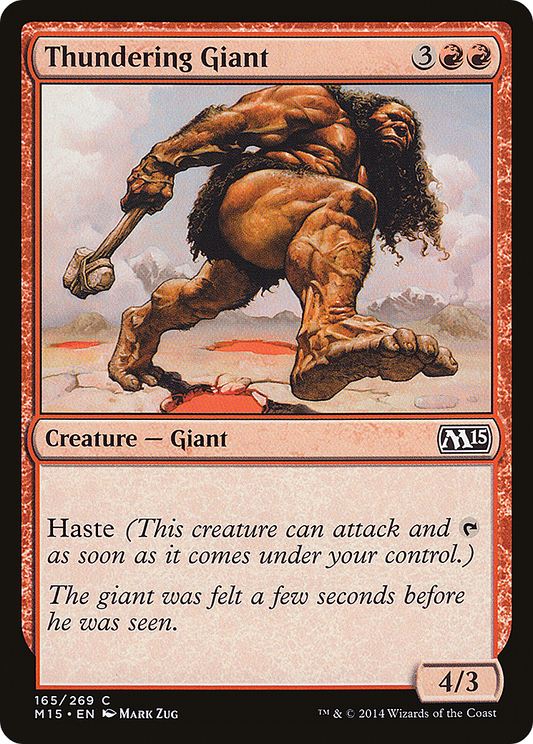 Thundering Giant - Foil