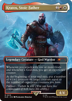 Kratos, Stoic Father (2213) (Borderless) - Foil sld