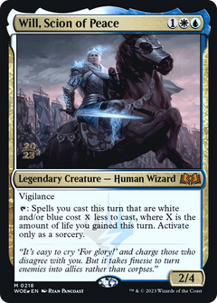 Will, Scion of Peace (0218) (Prerelease) - Foil