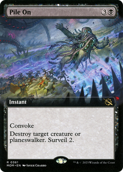 Pile On (0361) (Extended Art) - Foil