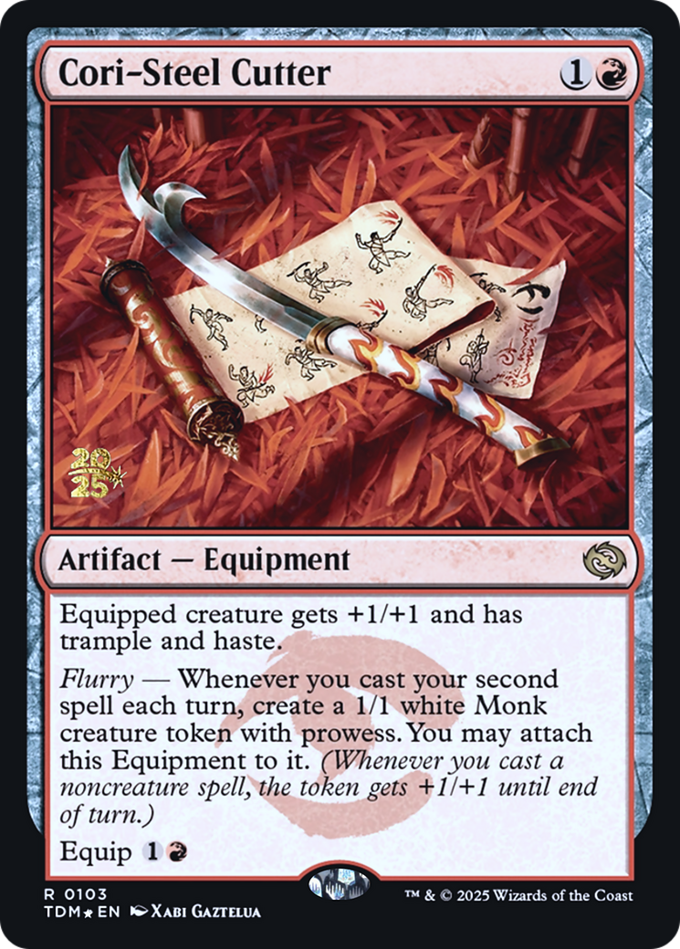 Cori-Steel Cutter (0103) (Prerelease) (PTDM) - Foil
