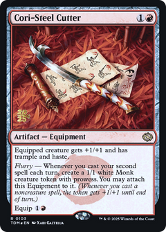 Cori-Steel Cutter (0103) (Prerelease) (PTDM) - Foil