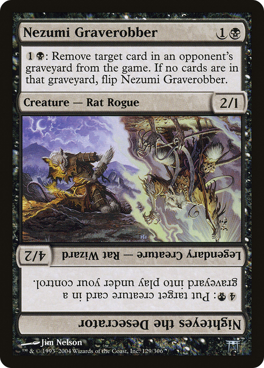 Nezumi Graverobber // Nighteyes the Desecrator - Foil