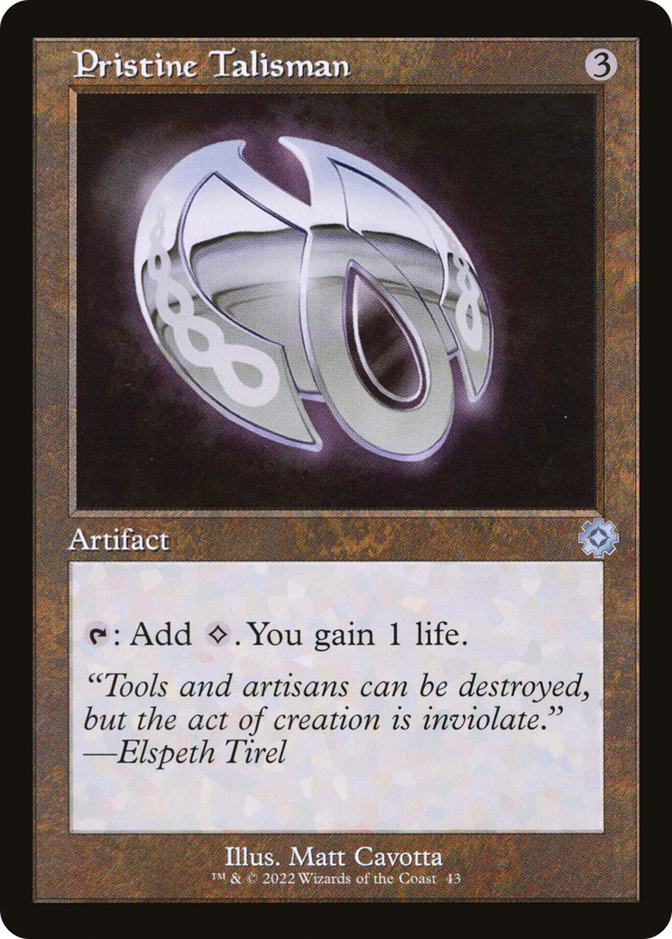 Pristine Talisman (043) (Retro Frame) - Foil