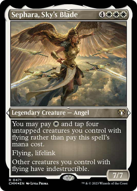 Sephara, Sky's Blade (0471) - Foil Etched