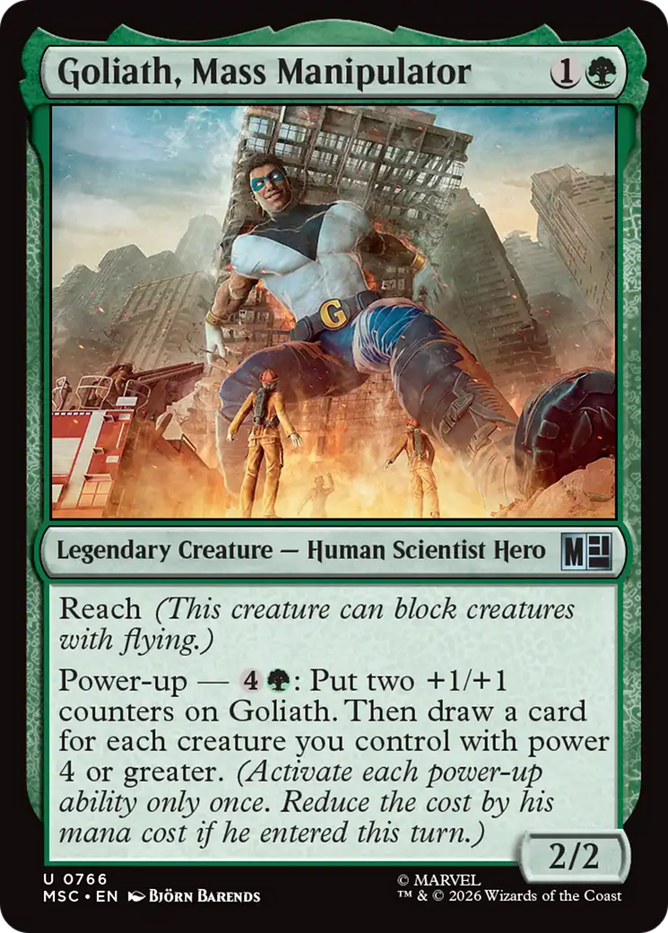 Goliath, Mass Manipulator (MSC) - Foil
