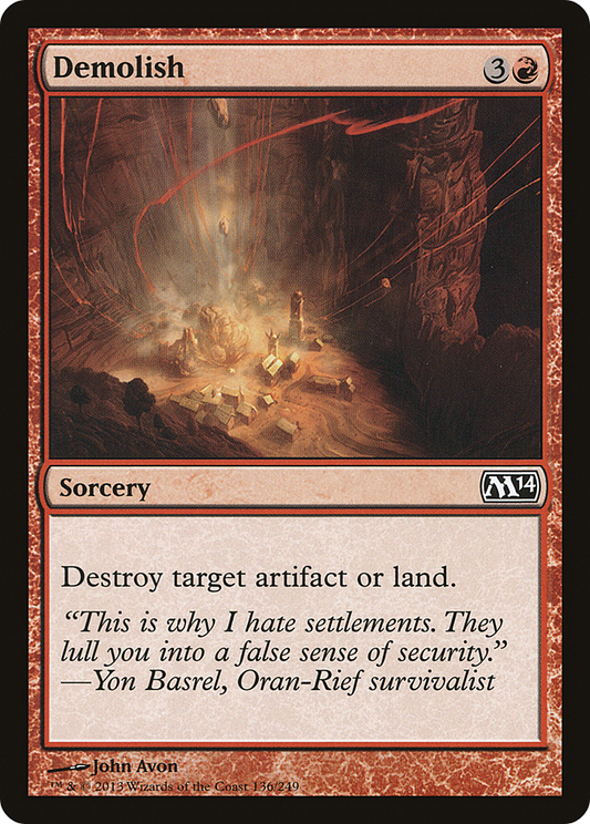 Demolish - Foil