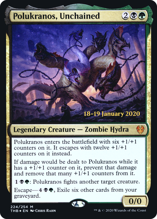 Polukranos, Unchained (224) (Prerelease) - Foil