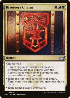 Riveteers Charm - Foil