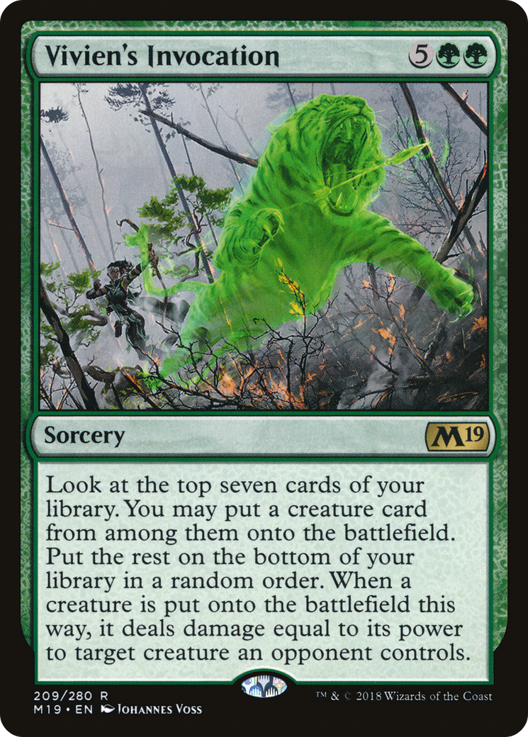 Vivien's Invocation - Foil