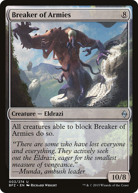 Breaker of Armies - Foil