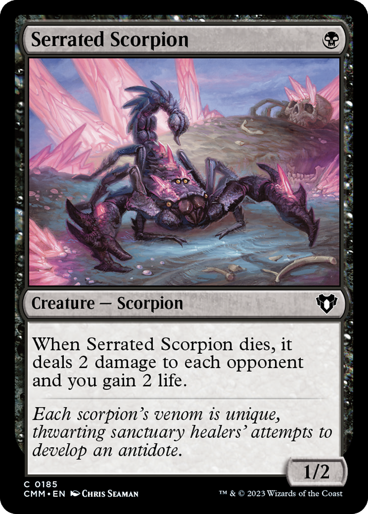 Serrated Scorpion - Foil