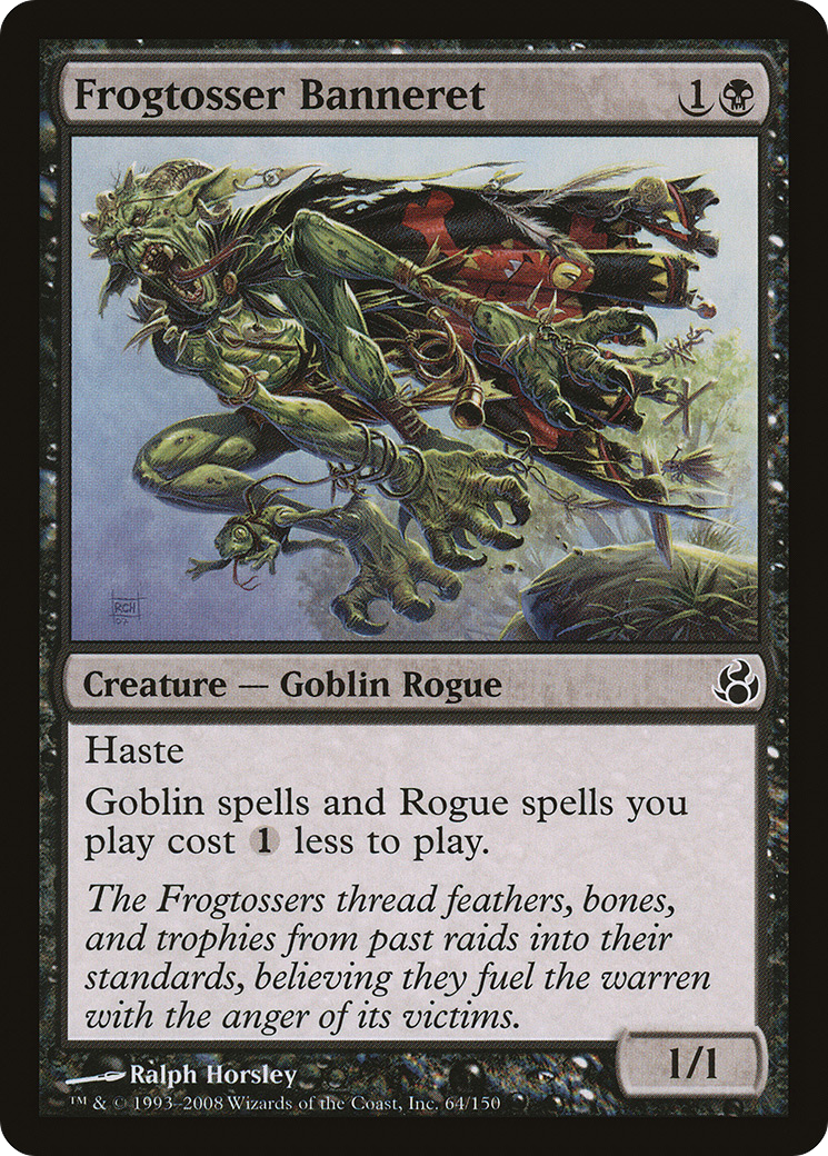 Frogtosser Banneret - Foil