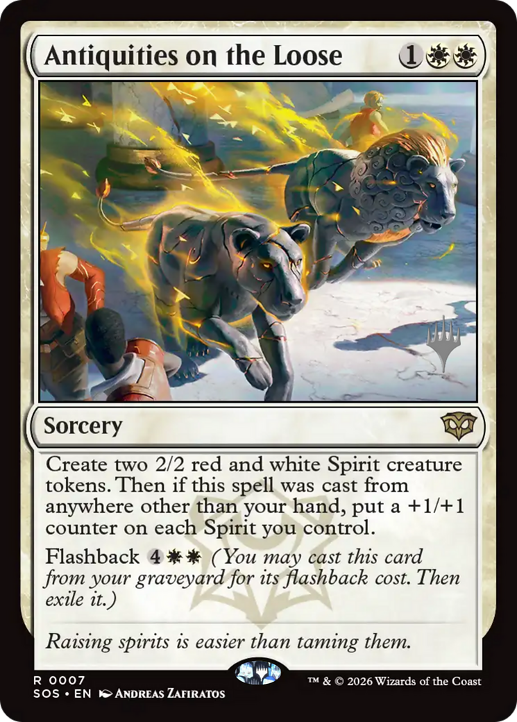 Antiquities on the Loose (0007) (Promo Pack) (PSOS) - Foil